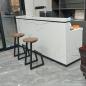 Preview: Großhandel B2B Klassisches design Barhocker mit Fußstütze